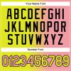 Custom Neon Yellow Medium Pink-Black Authentic Gradient Fashion Baseball Jersey - Image 5
