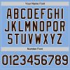 Custom Light Blue Brown-White Authentic Sleeveless Baseball Jersey - Image 4