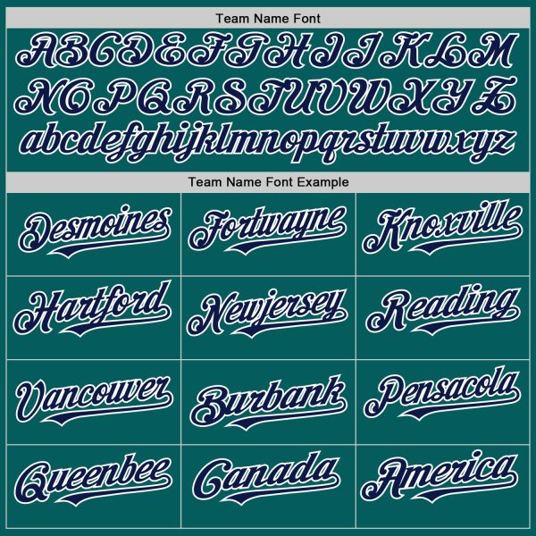 Custom Teal Navy-White Authentic Sleeveless Baseball Jersey - Image 3