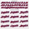 Custom White Red-Royal Authentic Baseball Jersey - Image 4