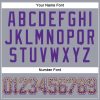 Custom Gray Purple-Gold Authentic Drift Fashion Baseball Jersey - Image 5